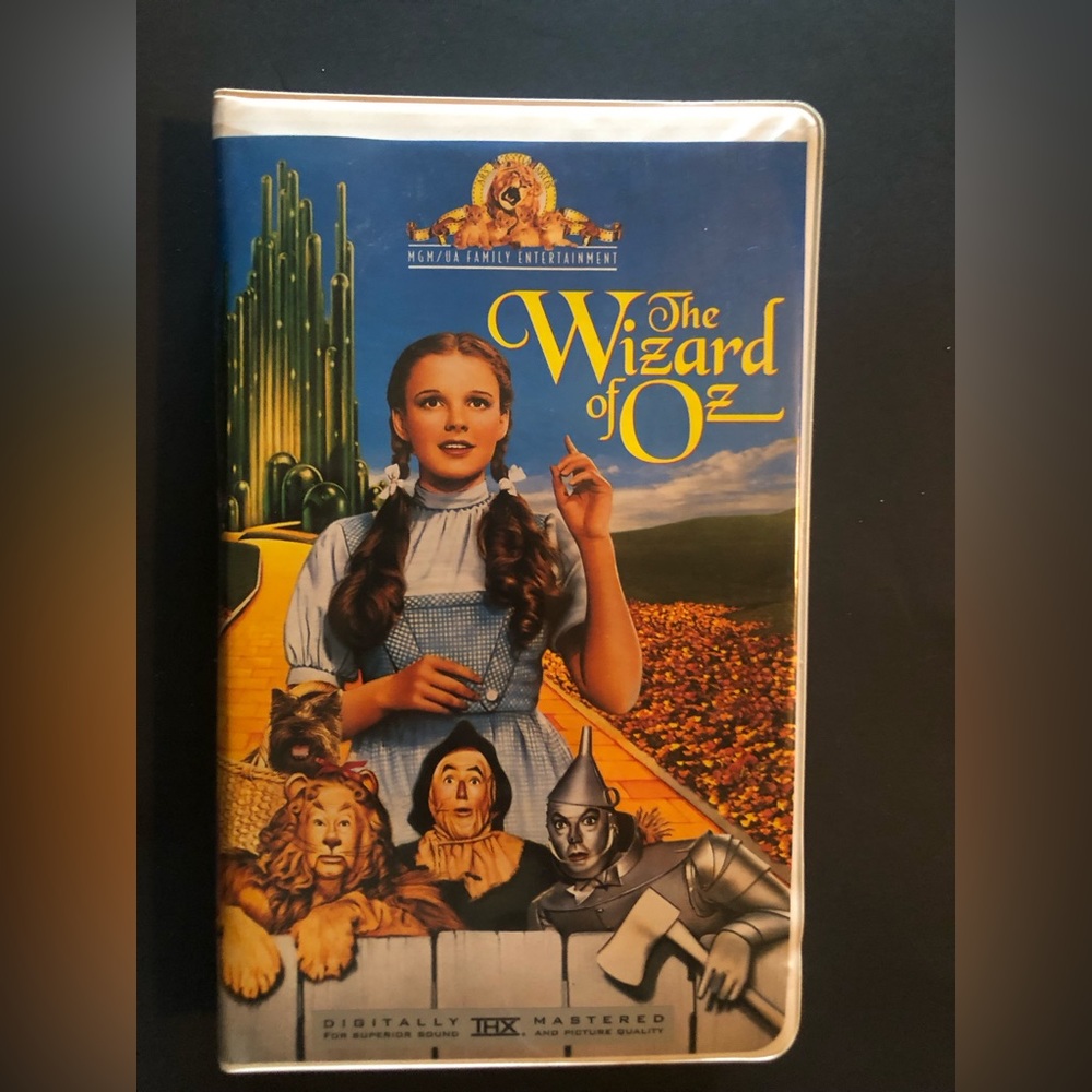 1996 MGM VHS - The Wizard of Oz Starring Judy Garland